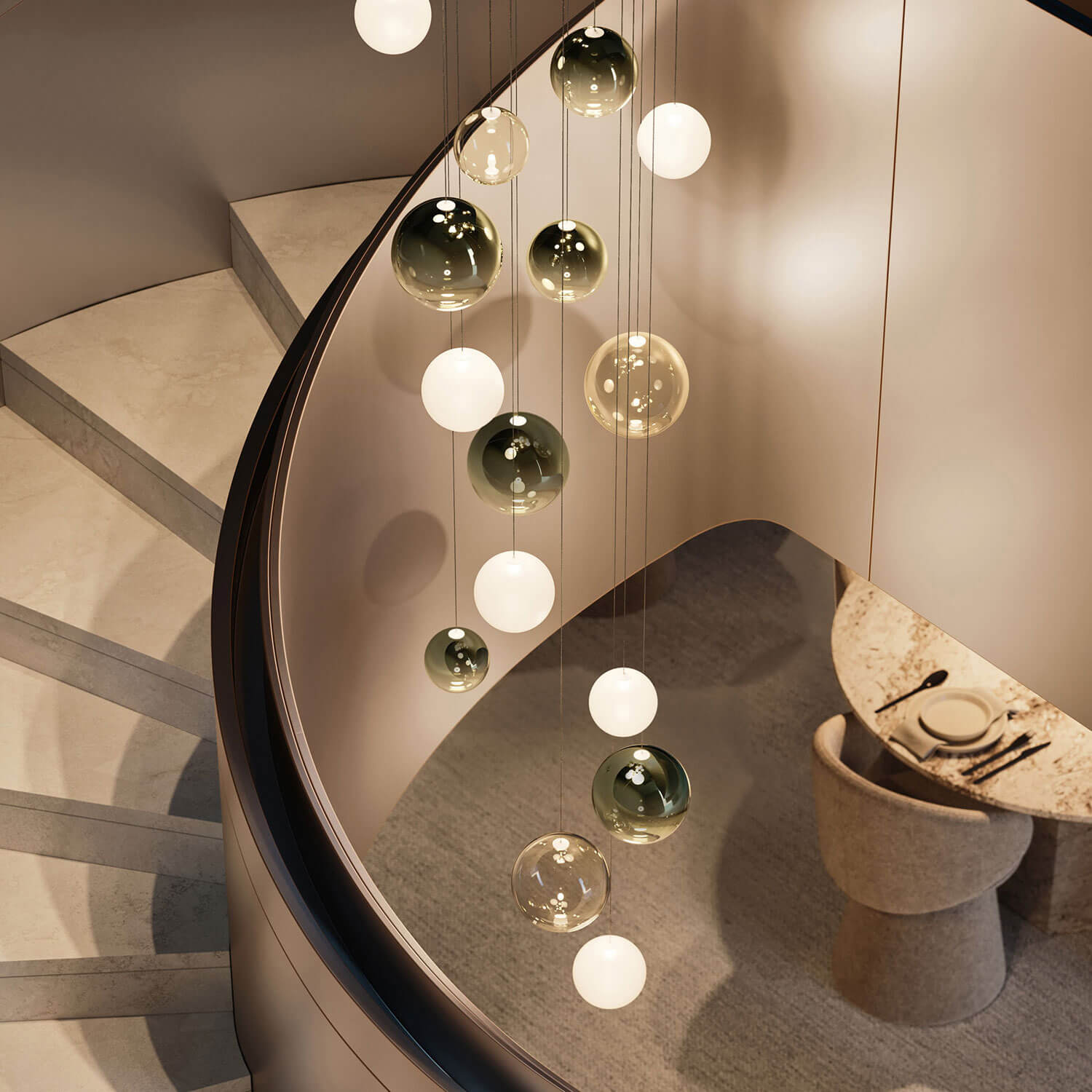 Random Solo 10 Pendellampe von Lodes