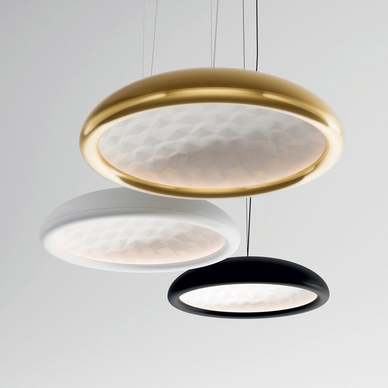 Febo LED suspension light by Rotaliana