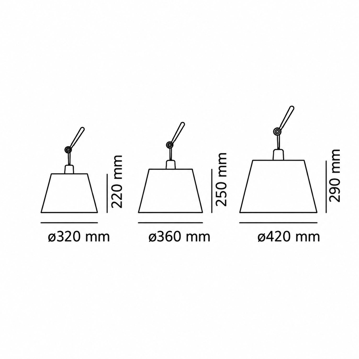 Tolomeo Lampenschirm von Artemide
