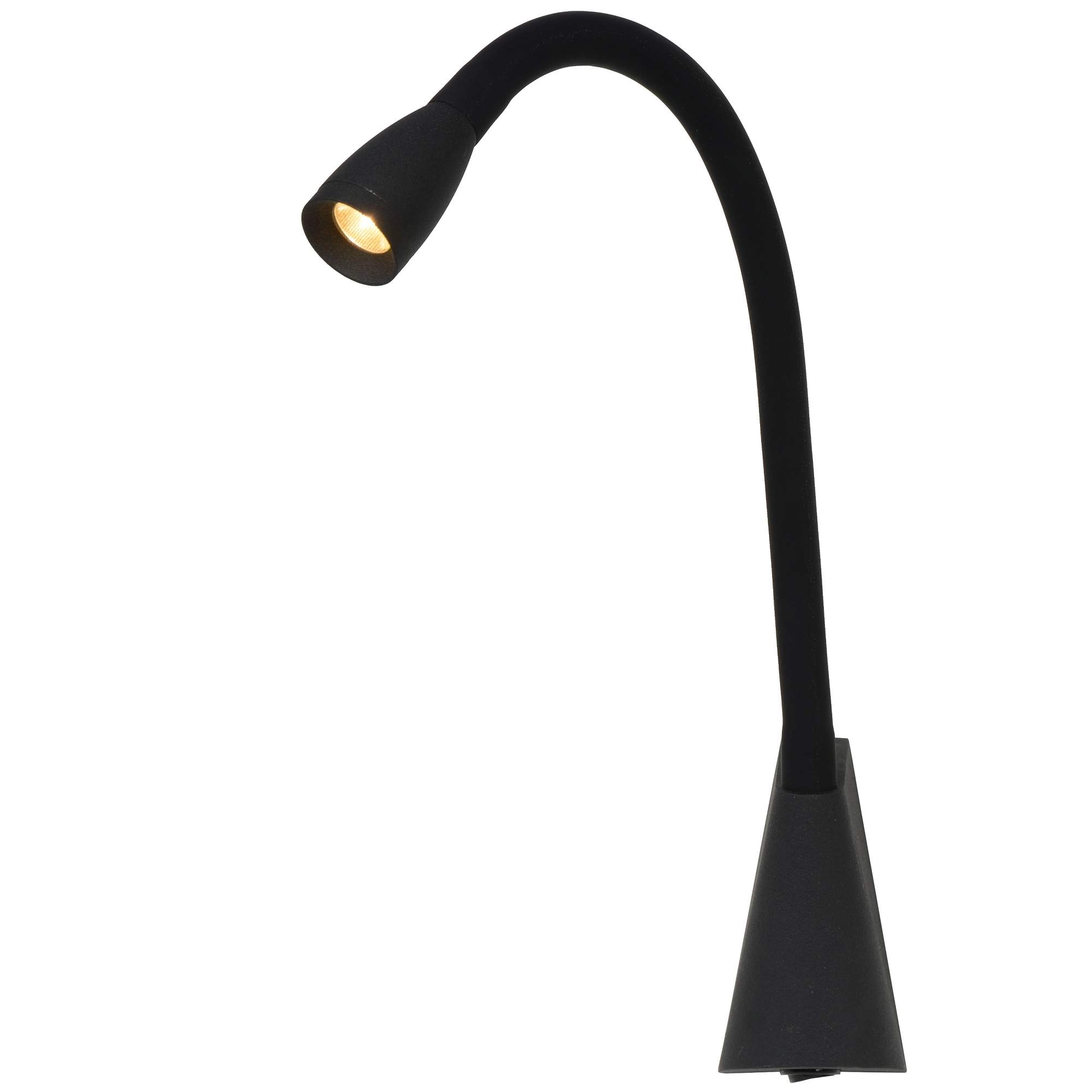 LU 18294/03/30 Lucide GALEN-LED - Bedside lamp - LED - 1x3W 3000K - Black