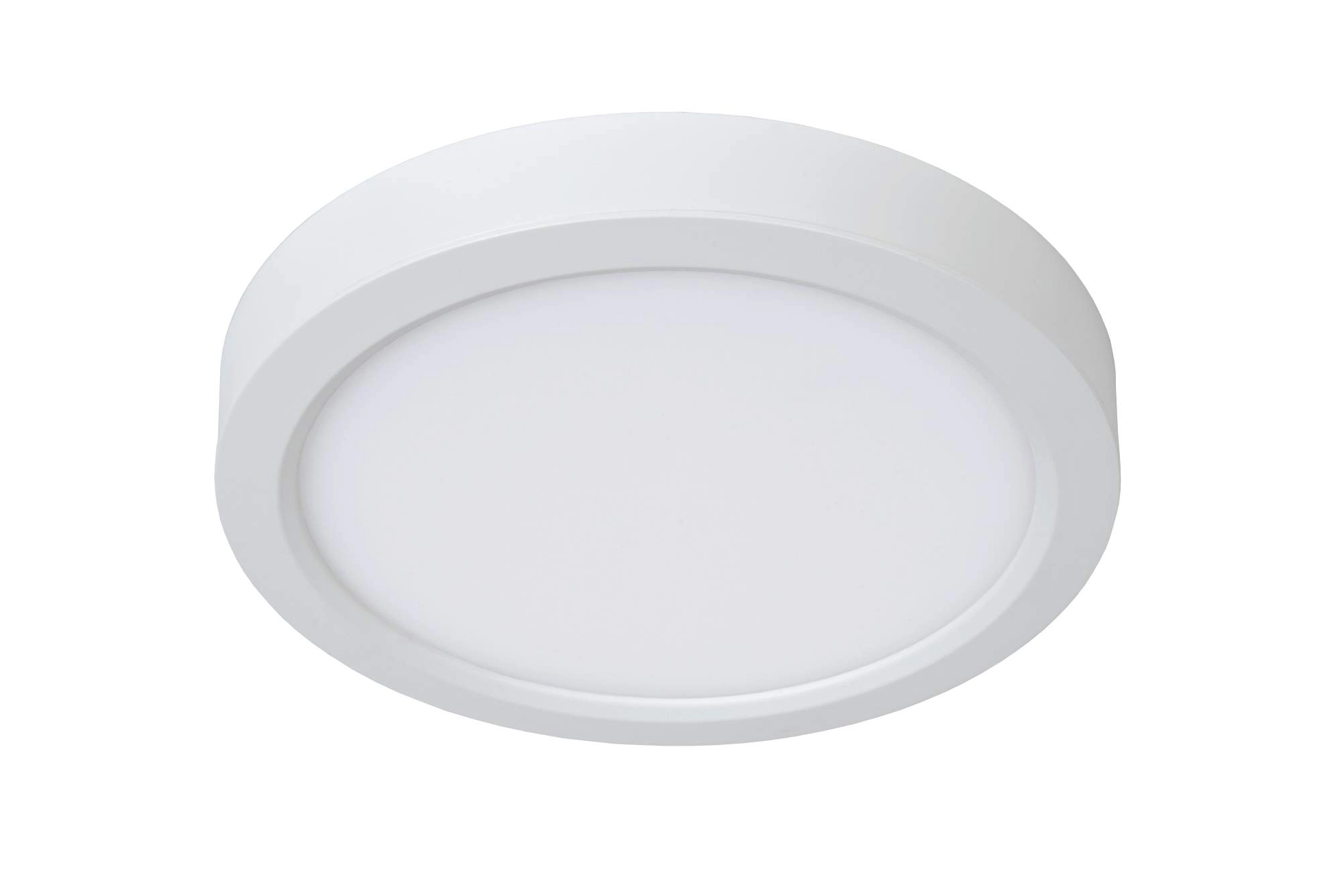 LU 07105/18/31 Lucide TENDO-LED - Flush ceiling light - Ø 22 cm - LED - 1x18W 3000K - White