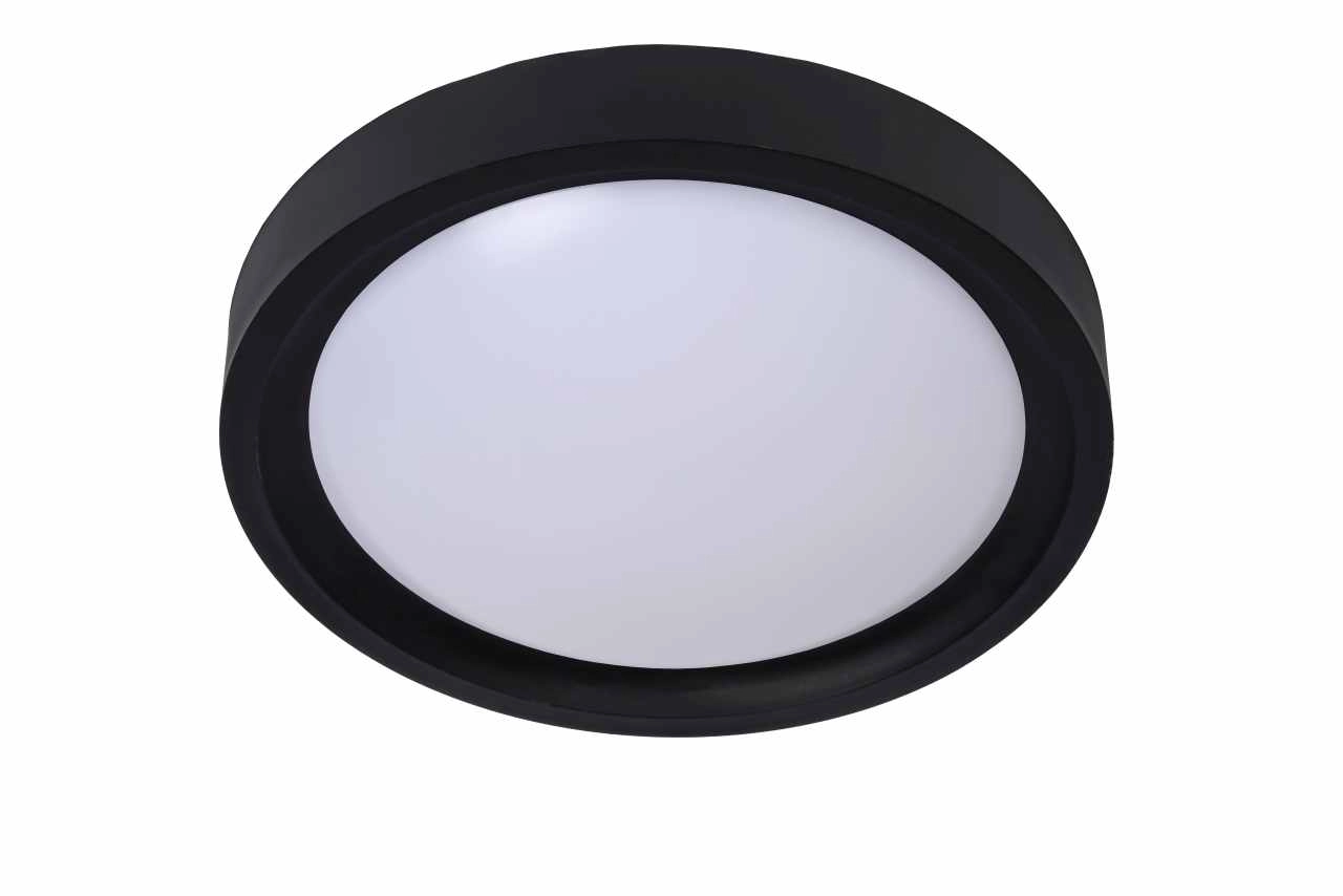 LU 08109/02/30 Lucide LEX - Flush ceiling light - Ø 33 cm - 2xE27 - Black