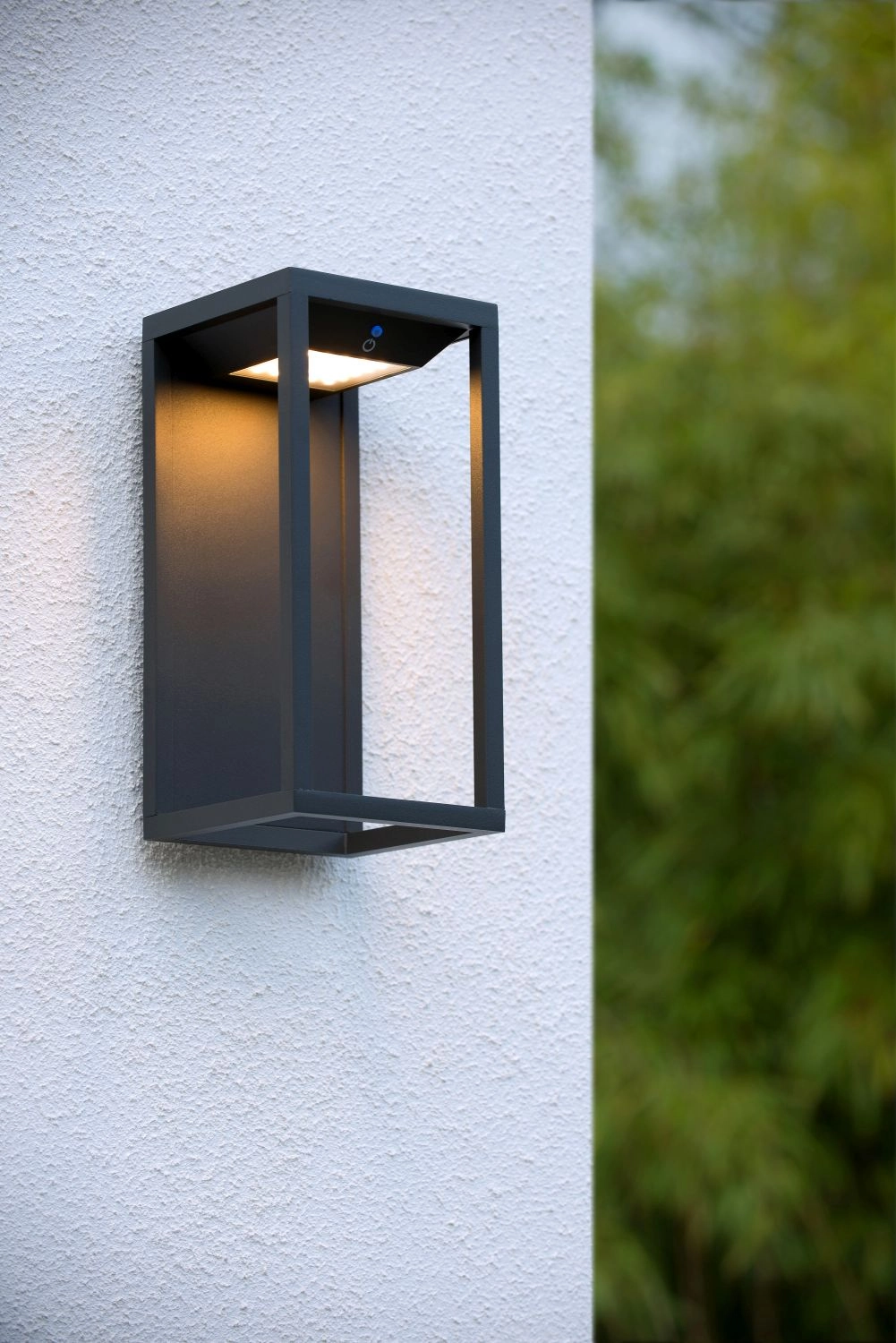 LU 27891/02/30 Lucide TENSO SOLAR - Wall light Outdoor - LED - 1x2,2W 3000K - IP54 - Anthracite
