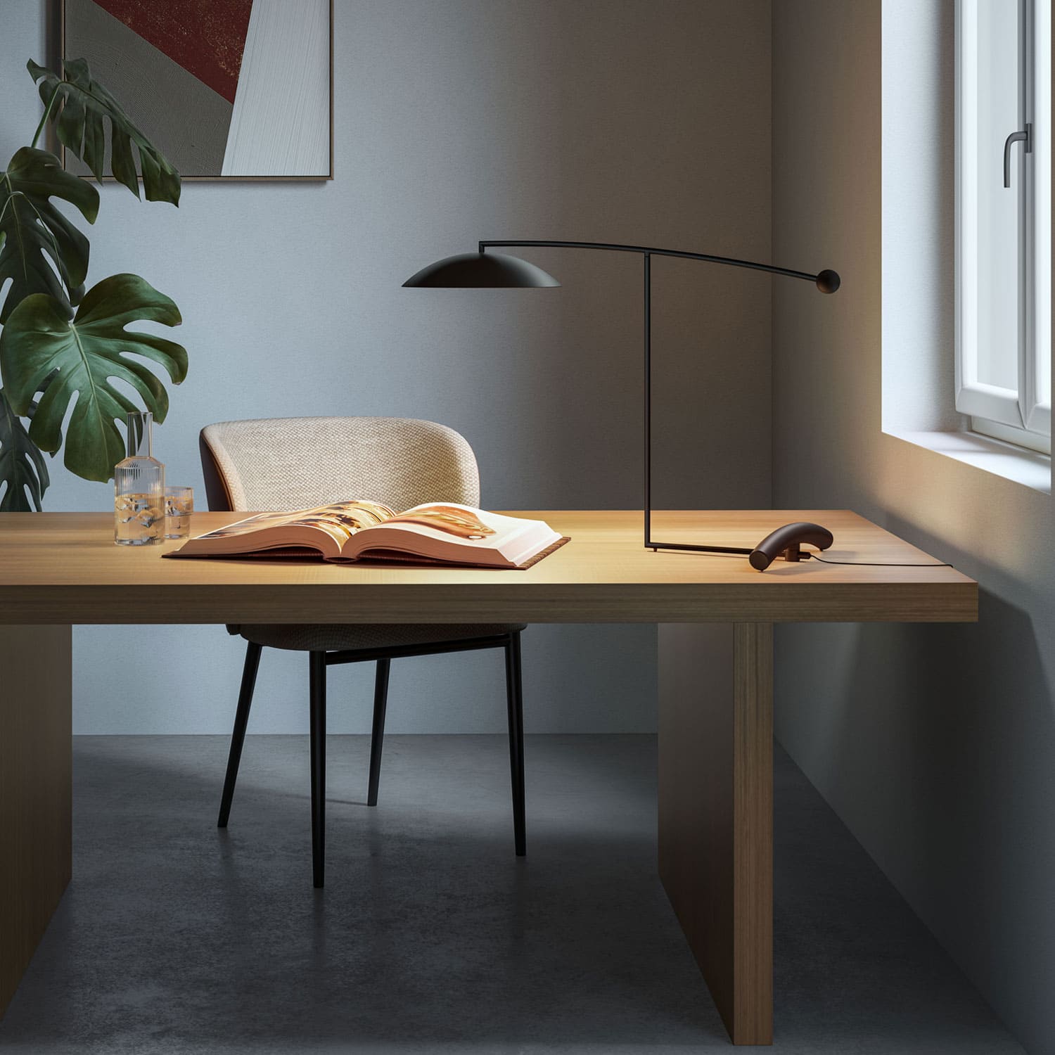 Orbit LED Tischlampe von Lumen Center