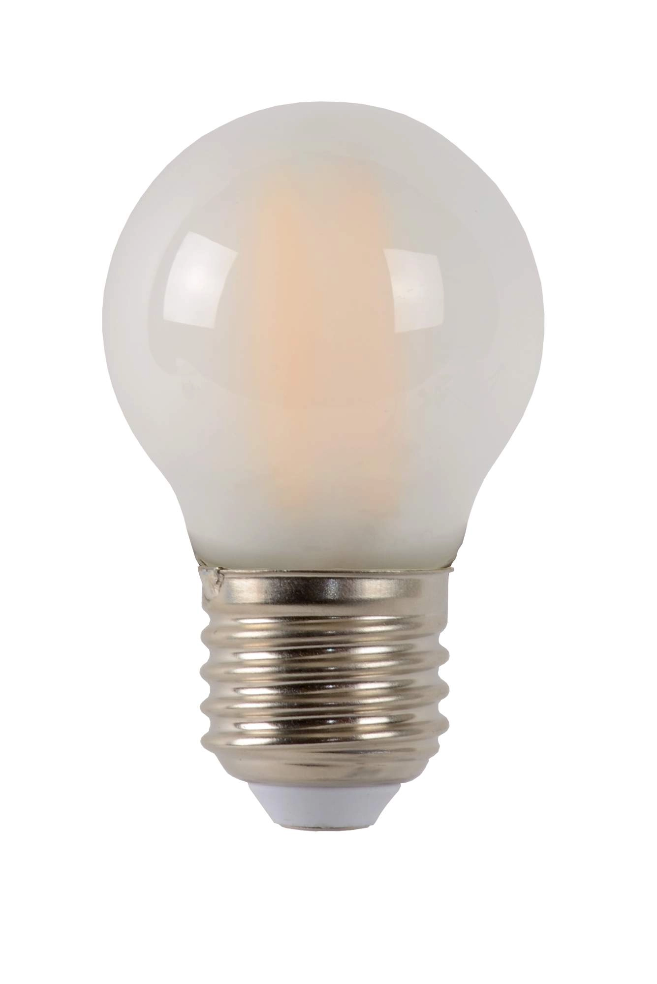 LU 49021/04/67 Lucide G45 - Filament bulb - Ø 4,5 cm - LED Dim. - E27 - 1x4W 2700K - frosted