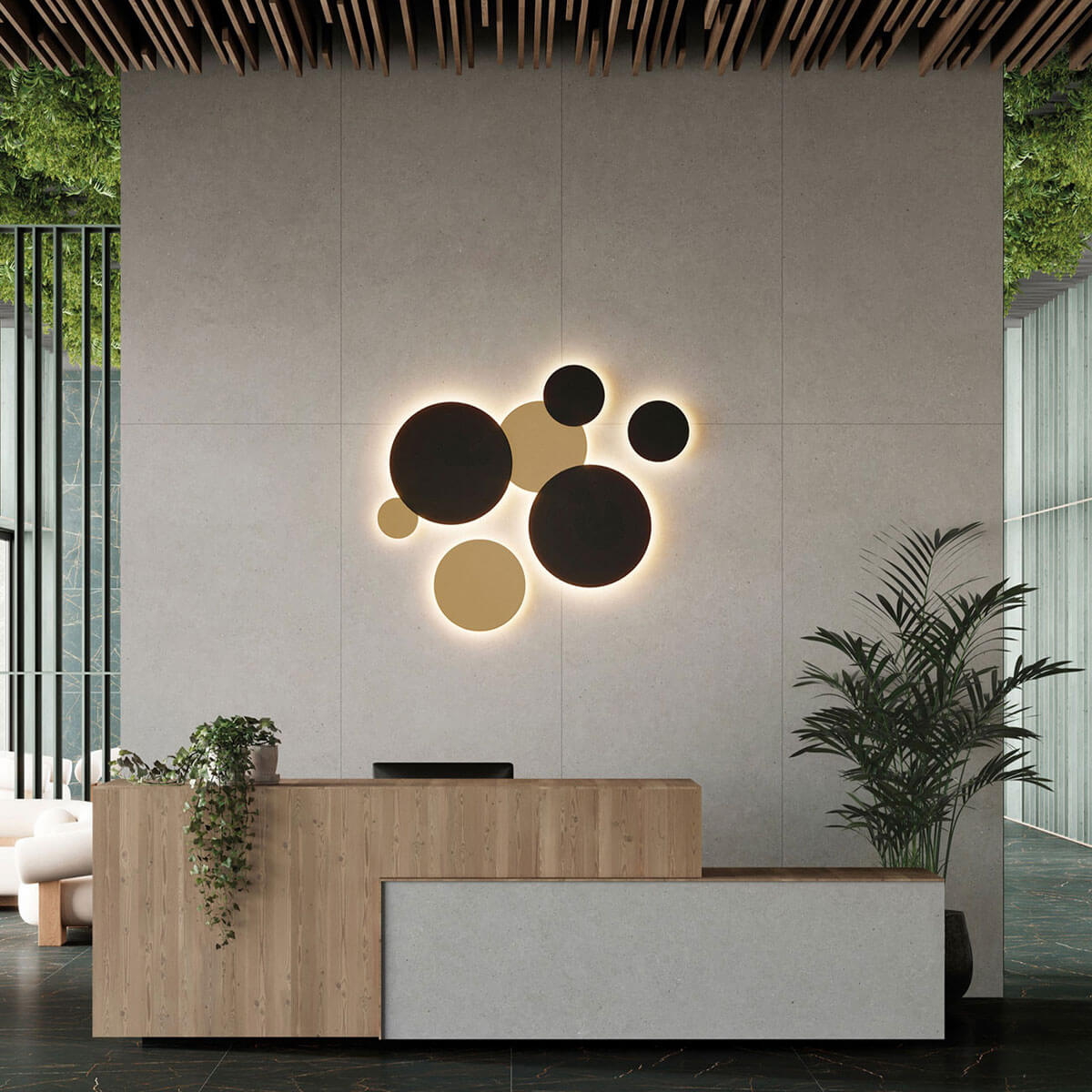 Combo LED Wandleuchte von ACB
