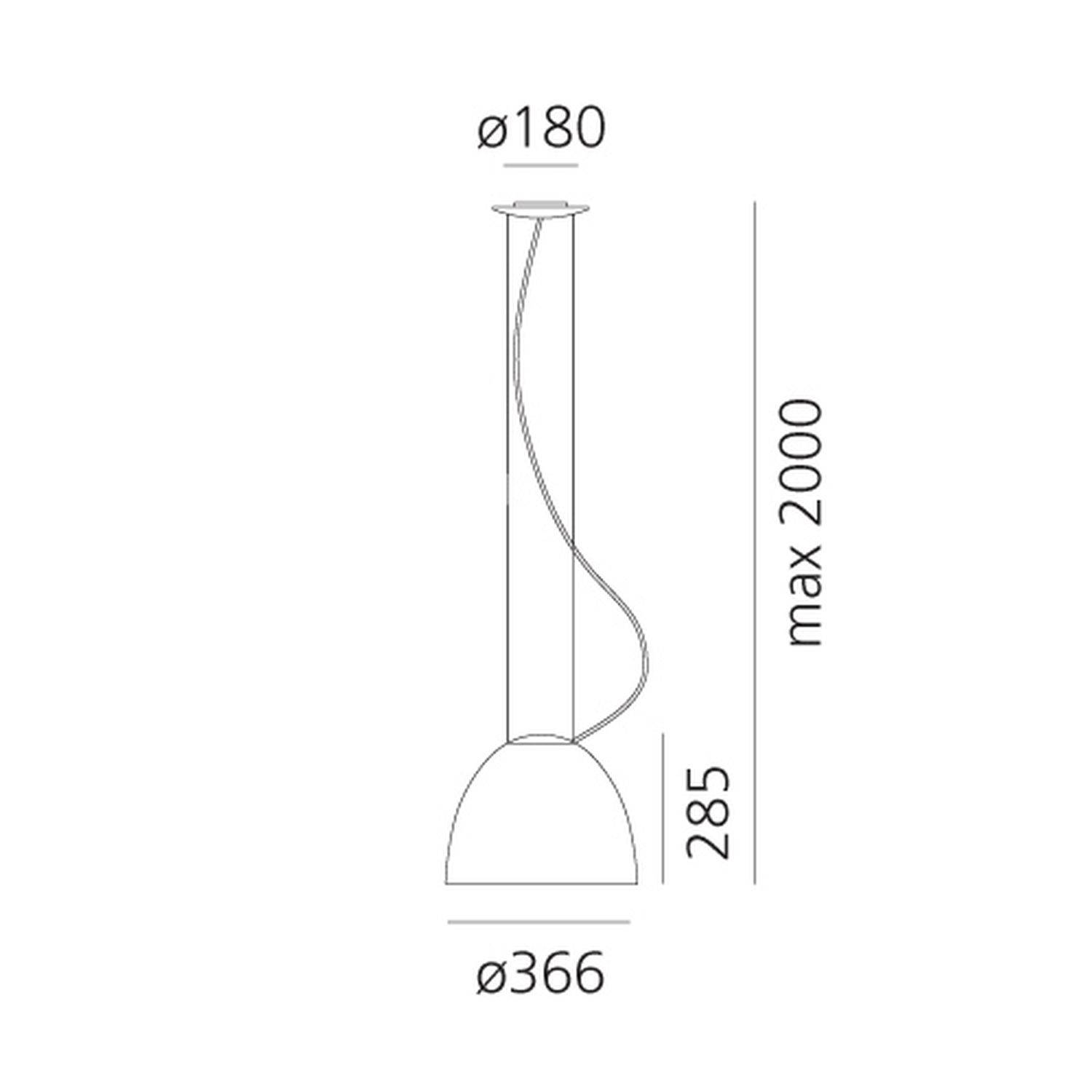 Hängeleuchte NUR MINI GLOSS von Artemide