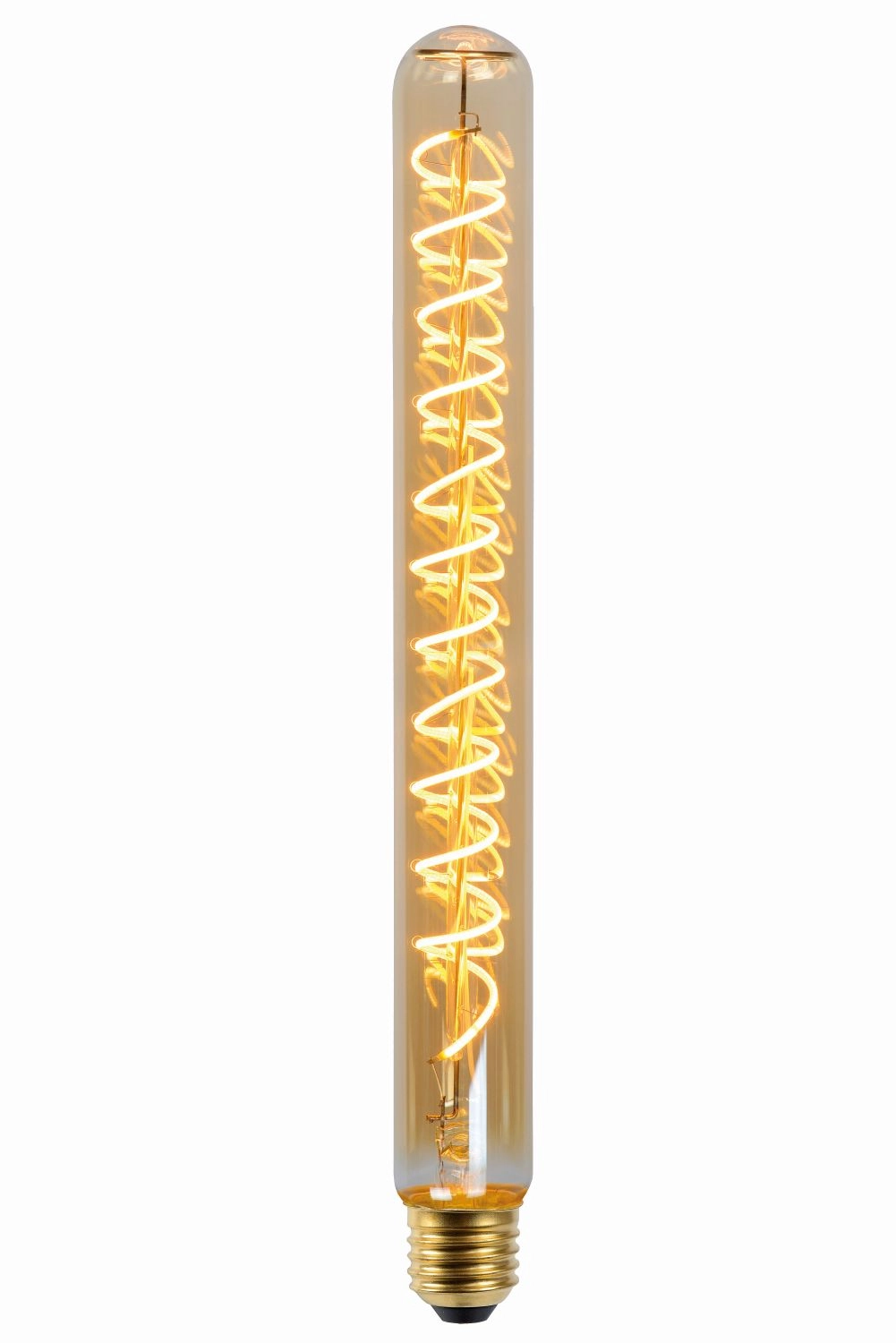 LU 49035/30/62 Lucide T32 - Filament bulb - Ø 3,2 cm - LED Dim. - E27 - 1x5W 2200K - Amber